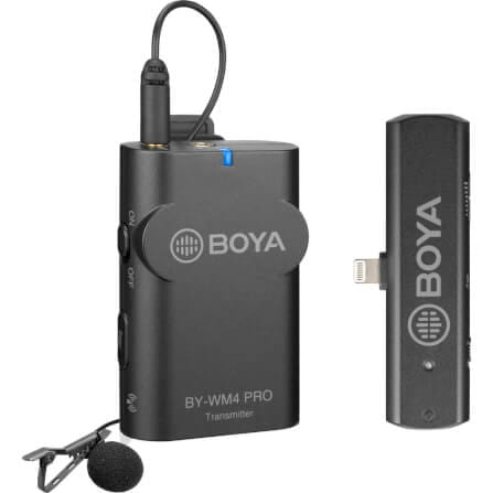 ไมโครโฟนไร้สาย BOYA MICROPHONE BOYA BY-WM4 PRO K3_0